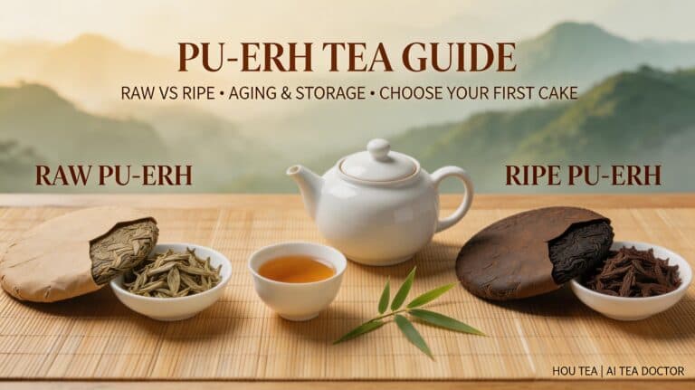 Pu-erh Tea Guide: Raw vs Ripe, Aging, and First Cakes